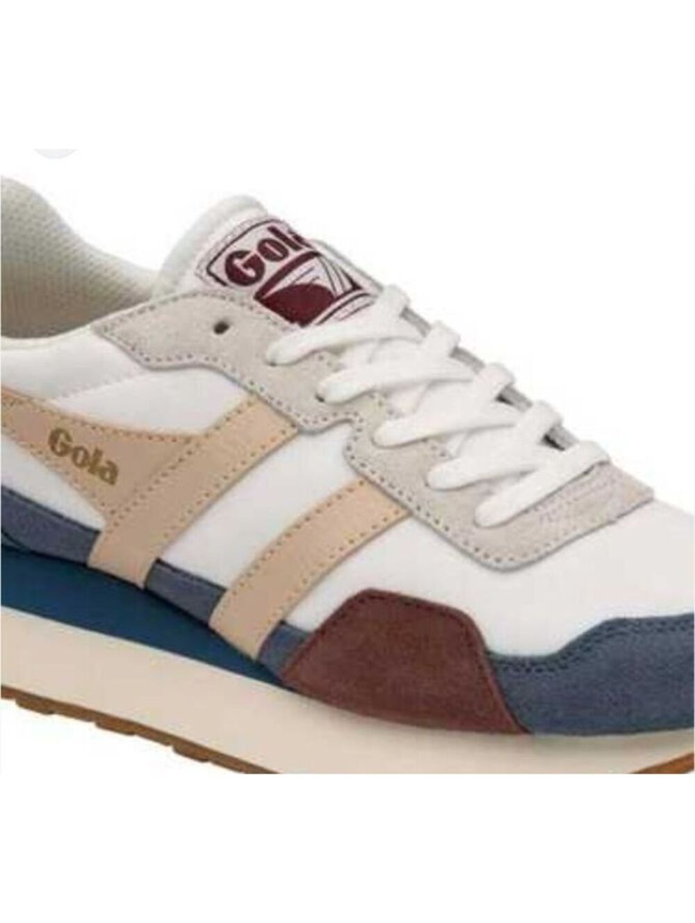 Size 7 - GOLA Indiana GLB526 Suede Lace Up Lifestyle Sneakers